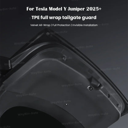 Tesla Model Y 2025+ Juniper TPE Floor Mats – Waterproof Anti-Slip Full Set Car Accessories