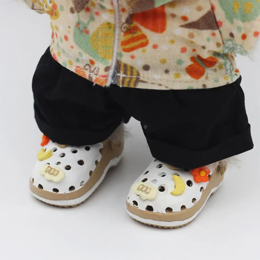 LABUBU 3.0 Slipper Shoes for 17cm Cotton Dolls – Casual Sports Boots & DIY Doll Accessories