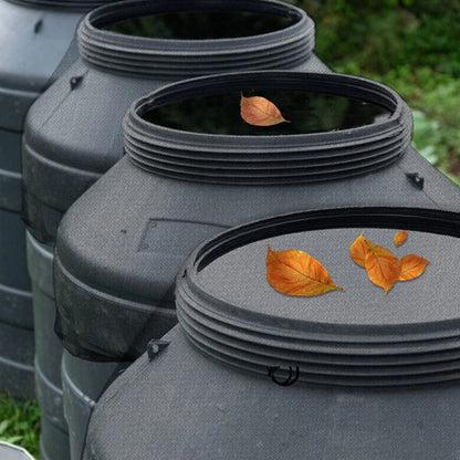 Mesh Cover Netting for Rain Barrels - Water Collection Buckets Cover, Tank Protection Lid Rain Collect Tool, Garden Supplies