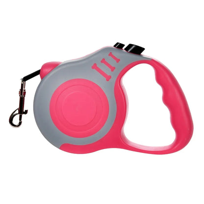Retractable Dog Leash - 3M/5M Adjustable Walking & Hiking Traction Rope for Small and Large Dogs