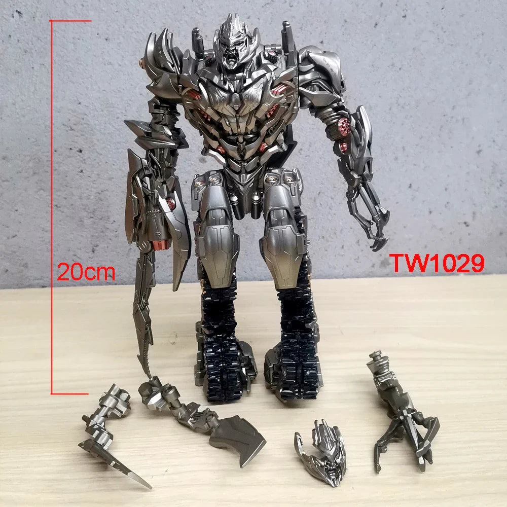 Baiwei Shockwave Transformation Toys – Sentinel Prime TW1024, Ironhide TW1026 & Bumblebee TW1025 Robot Figures TW1028/TW1030