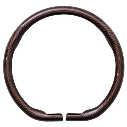 Universal 36-38cm Car Steering Wheel Cover — Non-Slip, Breathable, Fits Round & D-Shaped Wheels