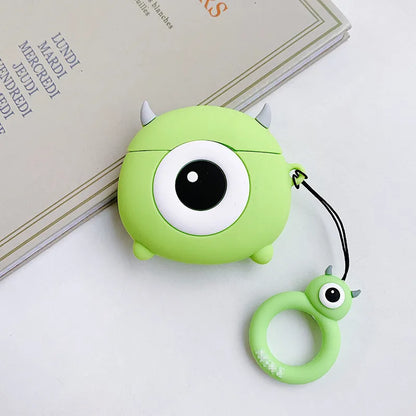3D Cartoon Silicone Case for AirPods 1/2/3 & Pro 2 — Protective Wireless Earphone Charging Cover