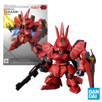 Bandai Gundam SDEX Action Figure – RX-78-2, Aile Strike, Exia, Unicorn, Astray Red Frame & Barbatos Model Kit