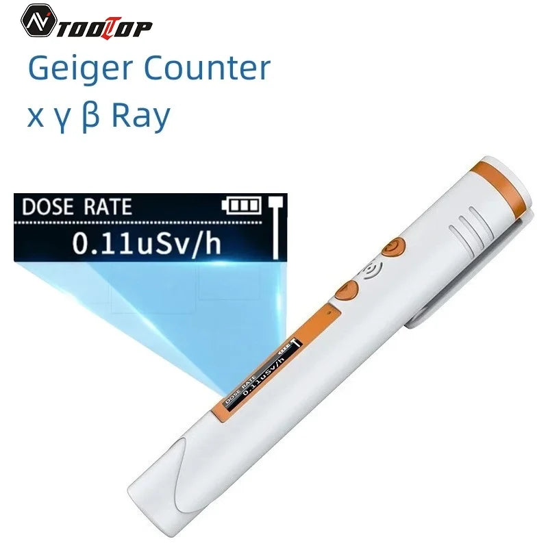 HFS-P3 Pocket Pen Nuclear Radiation Detector – Geiger Counter for X, Y, and β Ray Dose with Alarm Dosimeter