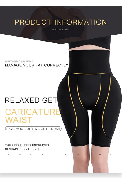 Women’s Butt Lifter Shapewear Shorts – Hip Enhancer Body Shaper with Waist & Belly Control