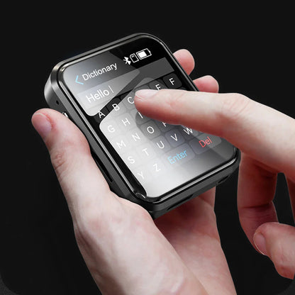 MP3 Music Player with Bluetooth 5.4 - HiFi MP4 Walkman, Full Touch Screen, Built-in Speaker, Recorder, Camera, FM & E-book