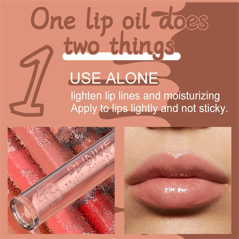 Matte Velvet Dark Red Brown Lip Gloss – Long-Lasting Waterproof Liquid Lipstick with Natural Moisturizer & Transparent Lip Oil