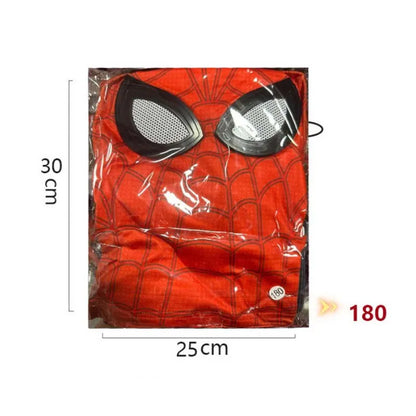 Miles Spider-Man Costume Jumpsuit — Superhero Bodysuit with Head Cover for Halloween & Cosplay Party