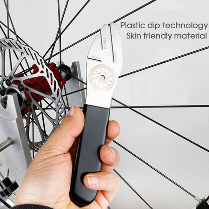 Bicycle Disc Brake Repair Wrench – Stainless Steel Disc Flattening & Adjustment Tool for Road & Mountain Bikes