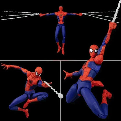 2024 Spider-Man & Gwen Action Figures — Spider-Verse Collection with Miles Morales Sentinel | Anime Toys Christmas Gift