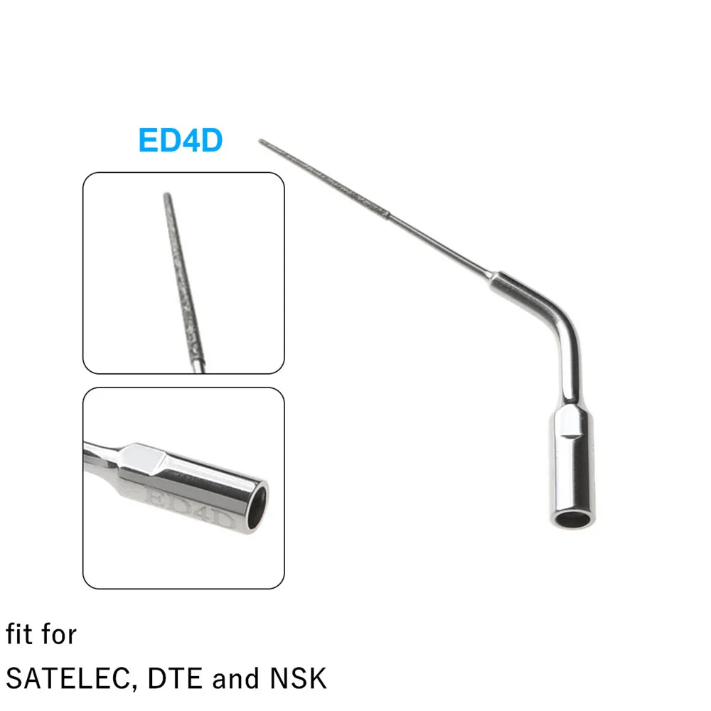 AZDENT Dental Ultrasonic Scaler Tips – Scaling, Periodontics, Endo, Perio Tips for EMS, Woodpecker, DTE, NSK, SATELEC Scalers