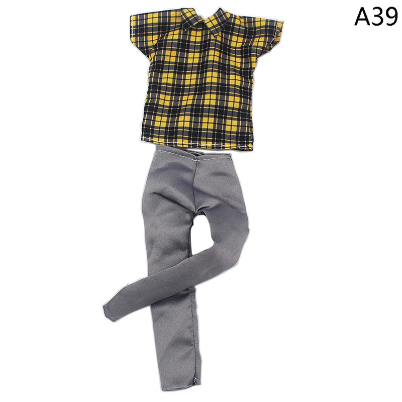 30cm Doll Clothing Set — Men’s Multi-Style Sports Outfit for Boyfriend Dolls
