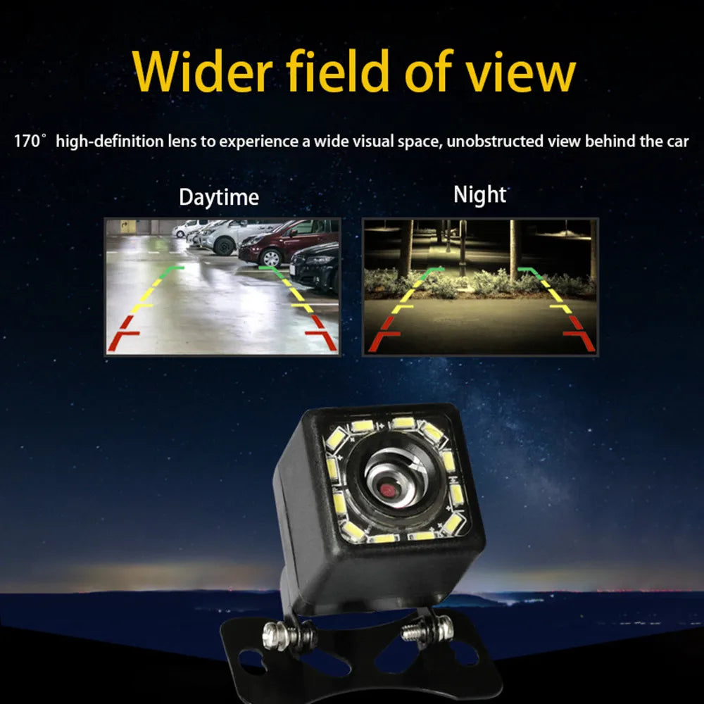 Car Rear View Camera - Night Vision Reversing Parking Monitor CT33/8, Waterproof, 170℃ High-Definition Image, Electronic Tool