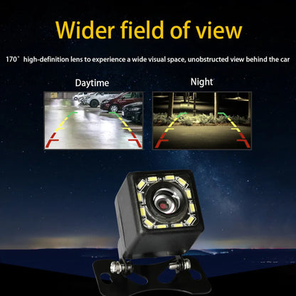 Car Rear View Camera - Night Vision Reversing Parking Monitor CT33/8, Waterproof, 170℃ High-Definition Image, Electronic Tool