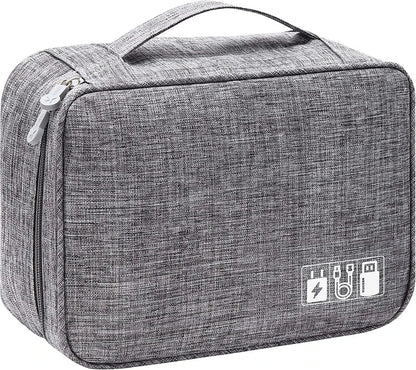 Portable Digital Storage Bag – Waterproof USB Cable Organizer Pouch for Electronics & Accessories