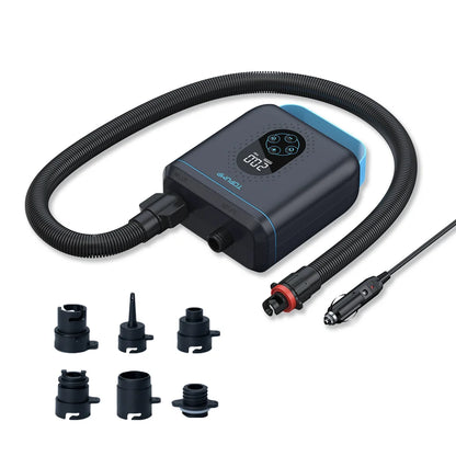 AIRBANK 20PSI SUP Board Electric Pump – 4000mAh 11V PVC Inflatable Pump for Stand-Up Paddle Board & Kayak Inflation