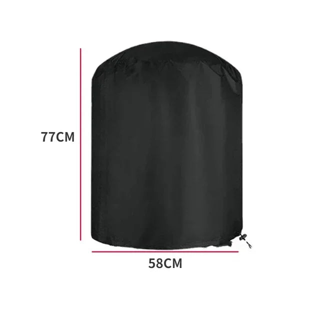 Premium BBQ Grill Cover - Heavy Duty, Waterproof, Anti-Dust Protection for Round and Rectangle Grills - Outdoor Barbecue Accessories