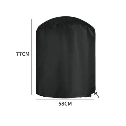 Premium BBQ Grill Cover - Heavy Duty, Waterproof, Anti-Dust Protection for Round and Rectangle Grills - Outdoor Barbecue Accessories