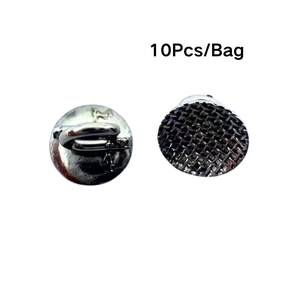 Orthodontic Lingual Button & Crimpable Hook Set – Metal Bondable Dental Traction Eyelets & Accessories for Dentistry Use