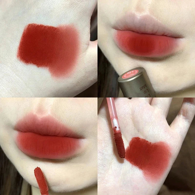 Velvet Matte Lip Gloss - Waterproof Smudge-Proof Non-Stick Liquid Lipstick
