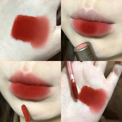 Velvet Matte Lip Gloss - Waterproof Smudge-Proof Non-Stick Liquid Lipstick
