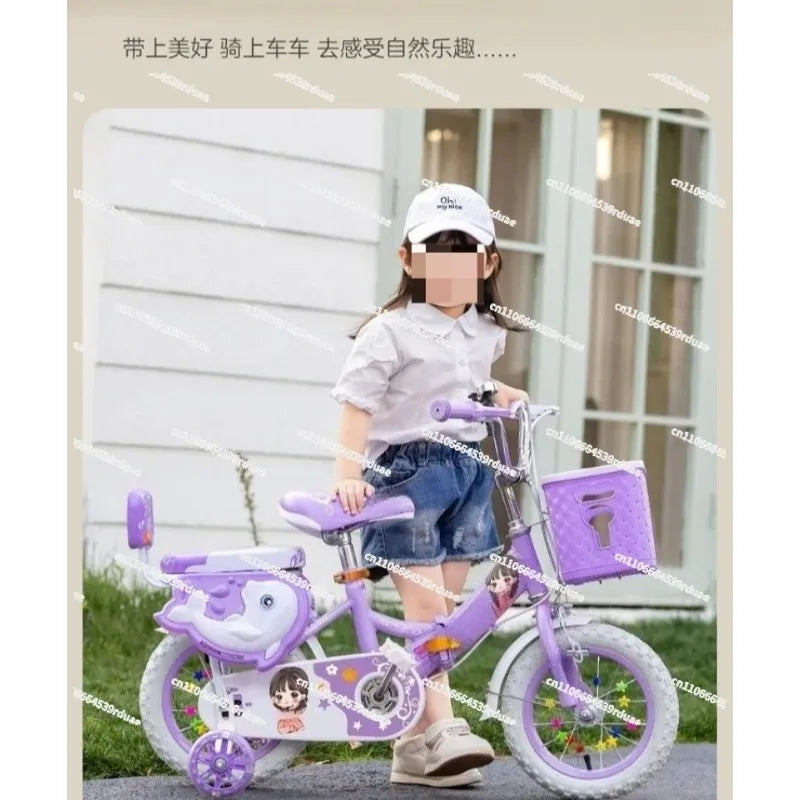 Children's Foldable Bicycle - 12-Inch Kids Bike for Ages 3–6 Years