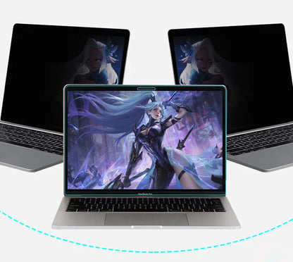 Laptop Privacy Screen Protector for MacBook Air & Pro – Anti-Spy, Anti-Glare Filter for 13", 13.6", 14", 15", & 16" Models (M1 & M2)