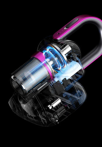 5 in 1 Cordless Handheld Vacuum Cleaner – Rechargeable Wireless Mini Vacuum & Air Gun for Home, Car & Pet Cleaning