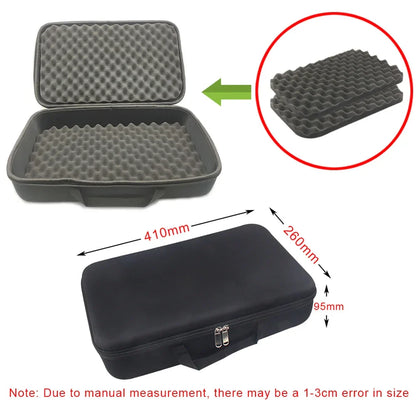 DIY Foam Hard Carry Case Storage Bag – Shockproof Travel Zipper Organizer for Camera & Outdoor Tool Accessories