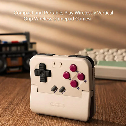 Retro Mini Taco Bluetooth Game Controller for Android & iOS – Wireless NES Arcade Emulator Gaming Pad