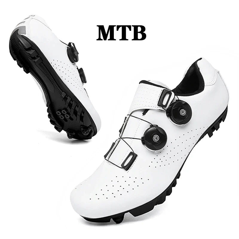 Men’s MTB Cycling Shoes — Flat Road & Trail Bike Sneakers with SPD Pedal Compatibility