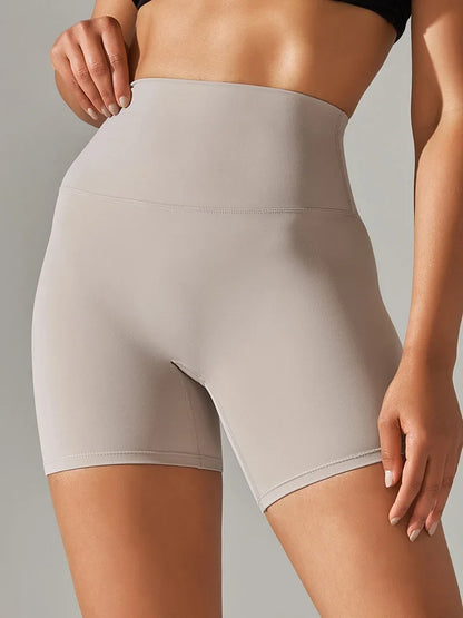 Women High Waist Yoga Legging Shorts - Squat Proof Quick Dry Fitness Cycling Shorts for Gym Workout & Sports