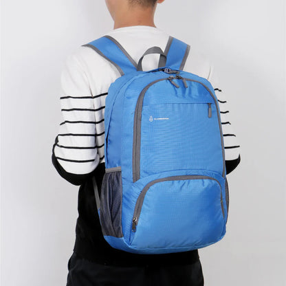 Lightweight Foldable Backpack - Waterproof Packable Daypack for Men & Women, Travel, Hiking, Outdoor Cycling & Camping Bag