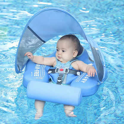 Mambobaby Non-Inflatable Baby Swimming Float Seat - Pool Toys for Boys and Girls - Fun Accessories for Safe Water Play