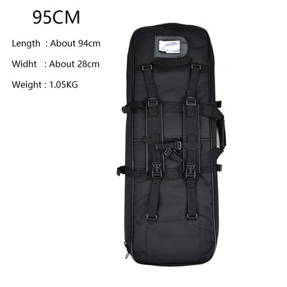 Rifle Bag Backpack - 85cm, 95cm, 115cm Gun Case, Sniper Carbine Airsoft Shooting Carry Shoulder Bags for Hunting Accessories