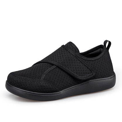 Adjustable Open Orthopedic Shoes for Elderly, Diabetic Wide Fit Comfort Shoes for Swollen Feet, Bunions & Hallux Valgus Support (Men & Women)