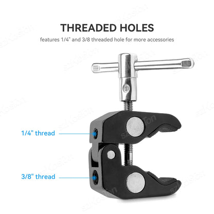 Selfie Stick Monopod Handlebar Mount – Compatible with Insta360 X4/X3/X2, GoPro 8-13 & DJI for Bicycle & Motorcycle