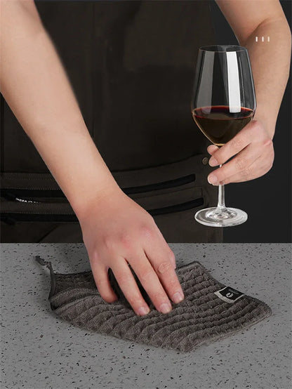Barista Cleaning Cloth – Super Absorbent Microfiber Towel for Coffee Machines & Kitchen