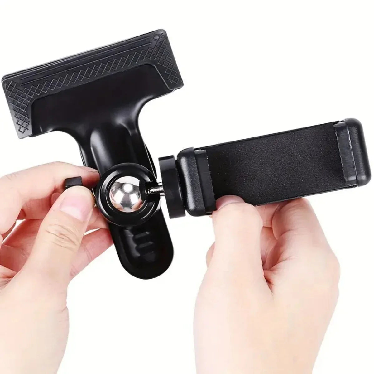 Miwayer Guitar Head Clip — Mobile Phone & Action Camera Holder Stand for Live Broadcast