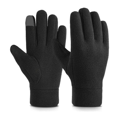 Warm Winter Polar Fleece Gloves – Touchscreen Thermal Gloves for Men & Women, Running and Hiking Cold Weather Gloves