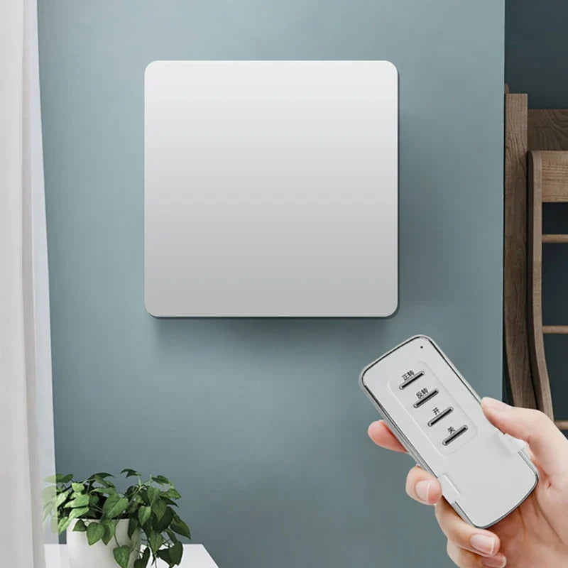 Remote Control Window & Wall Exhaust Fan — Low-Noise Kitchen & Bathroom Air Extractor Duct Ventilation Fan (KXRE)
