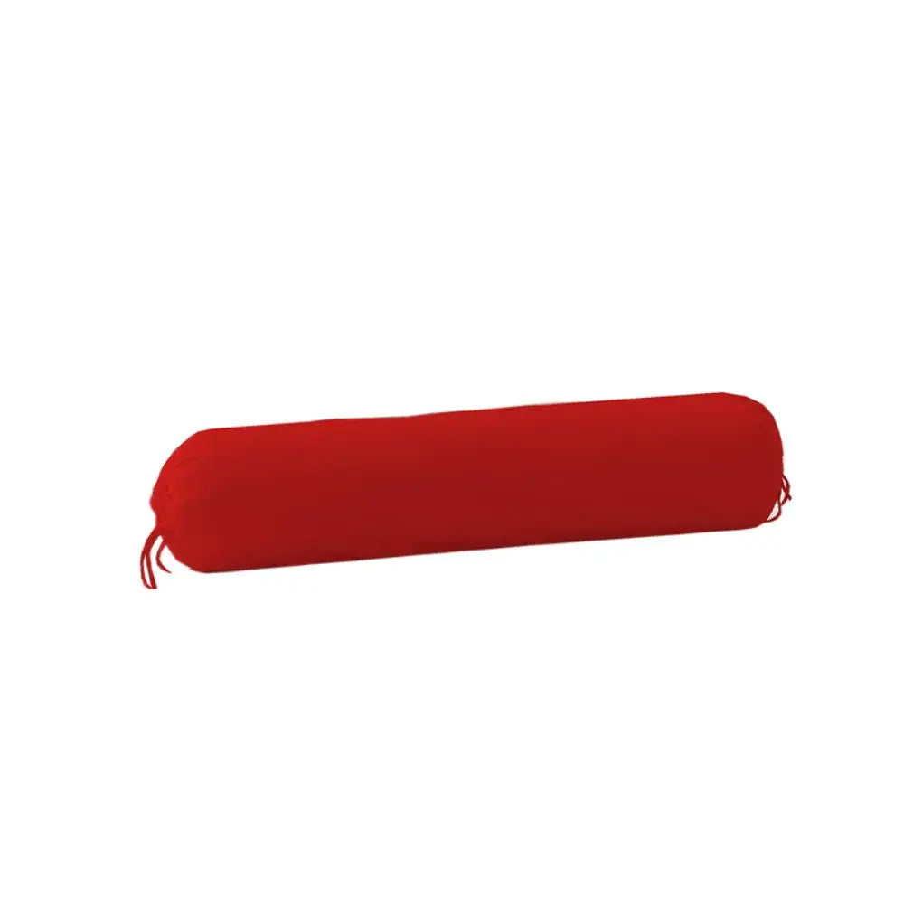 Solid Color Long Cylindrical Pillowcase – Removable & Washable Neck Bolster Cover for Bedroom