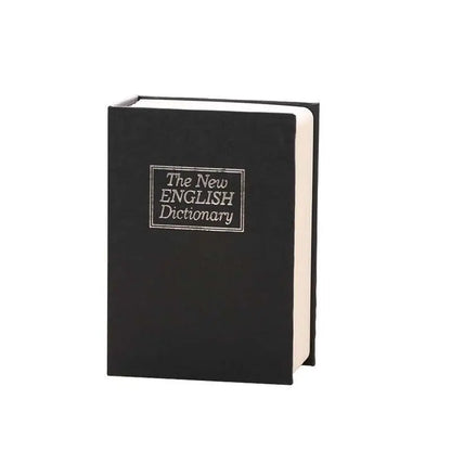 Creative Dictionary Book Piggy Bank – Locked Hidden Secret Money Box for Cash & Coin Storage Safe
