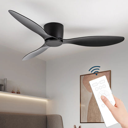 LED Ceiling Mounted Fan Light - Nordic Style Decorative Ceiling Fan for Living Room, Restaurant, and Minimalist Household Use