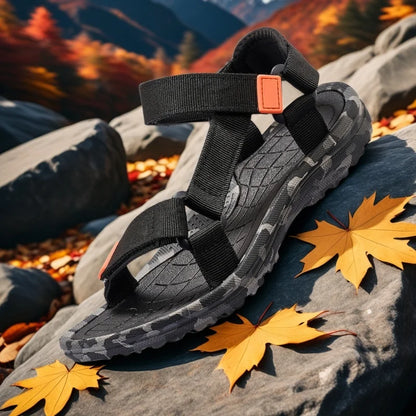 Kids Breathable Summer Sandals – Boys & Girls Outdoor Beach Open-Toe Sport Walking Shoes Size 30-38 Comfortable Footwear