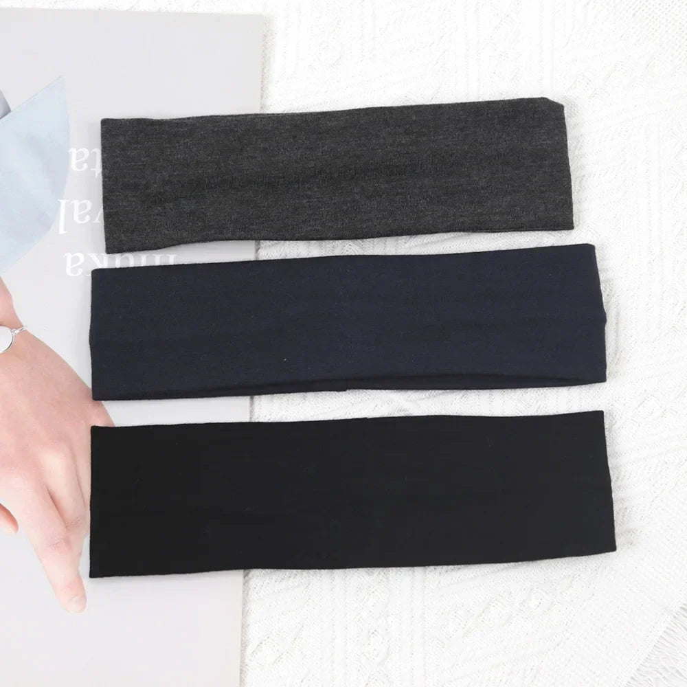 Fashion Elastic Sports Headbands – Women’s Stretch Hair Bands for Running, Yoga, Fitness & Makeup Hair Accessories