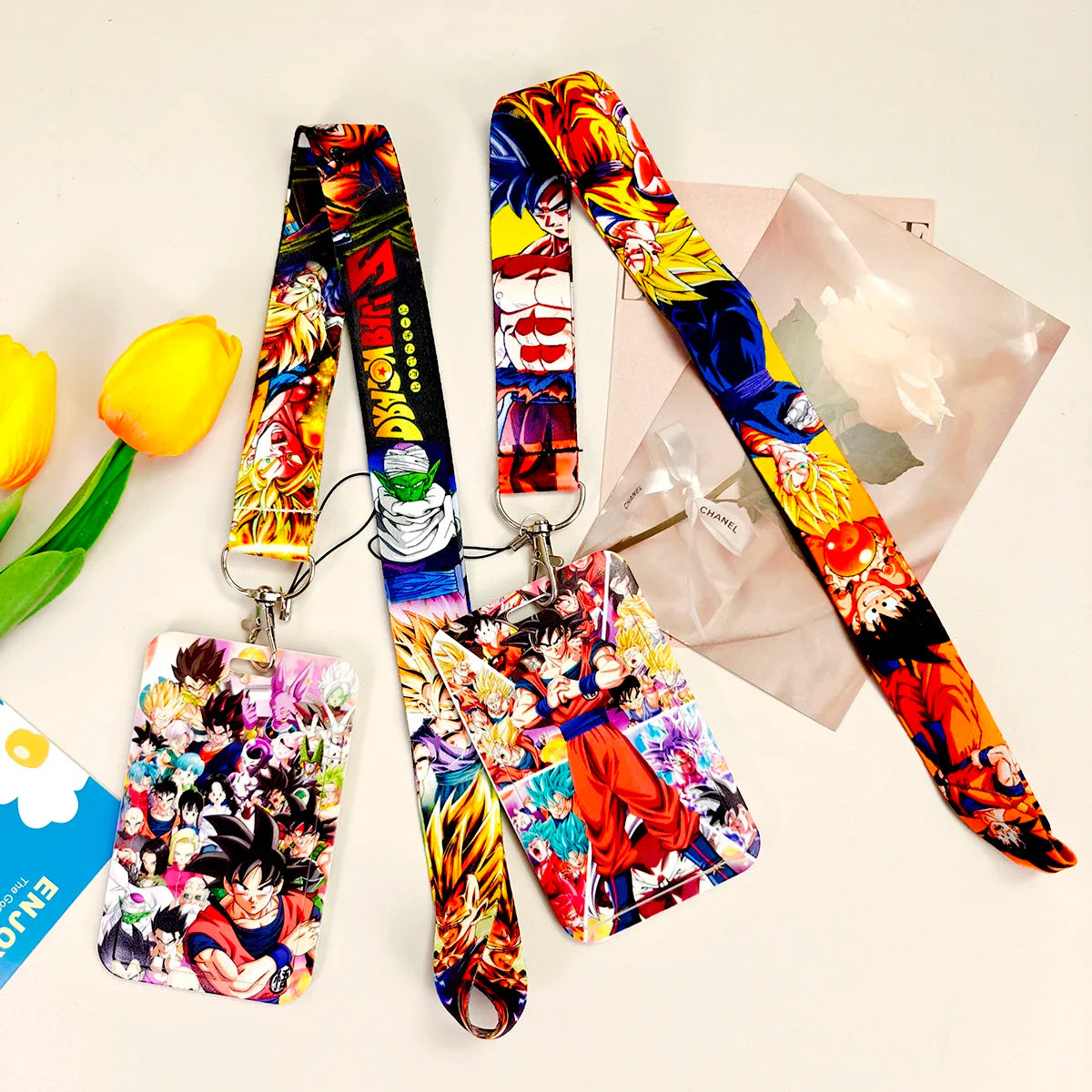 Dragon Ball Anime Lanyard – Credential Holder for Key, Card, Badge & Gym Keychain Accessories Gift
