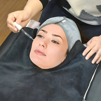 U-Shape Microfiber Towel — Salon Spa Facial & Neck Treatment Cosmetic Accessory