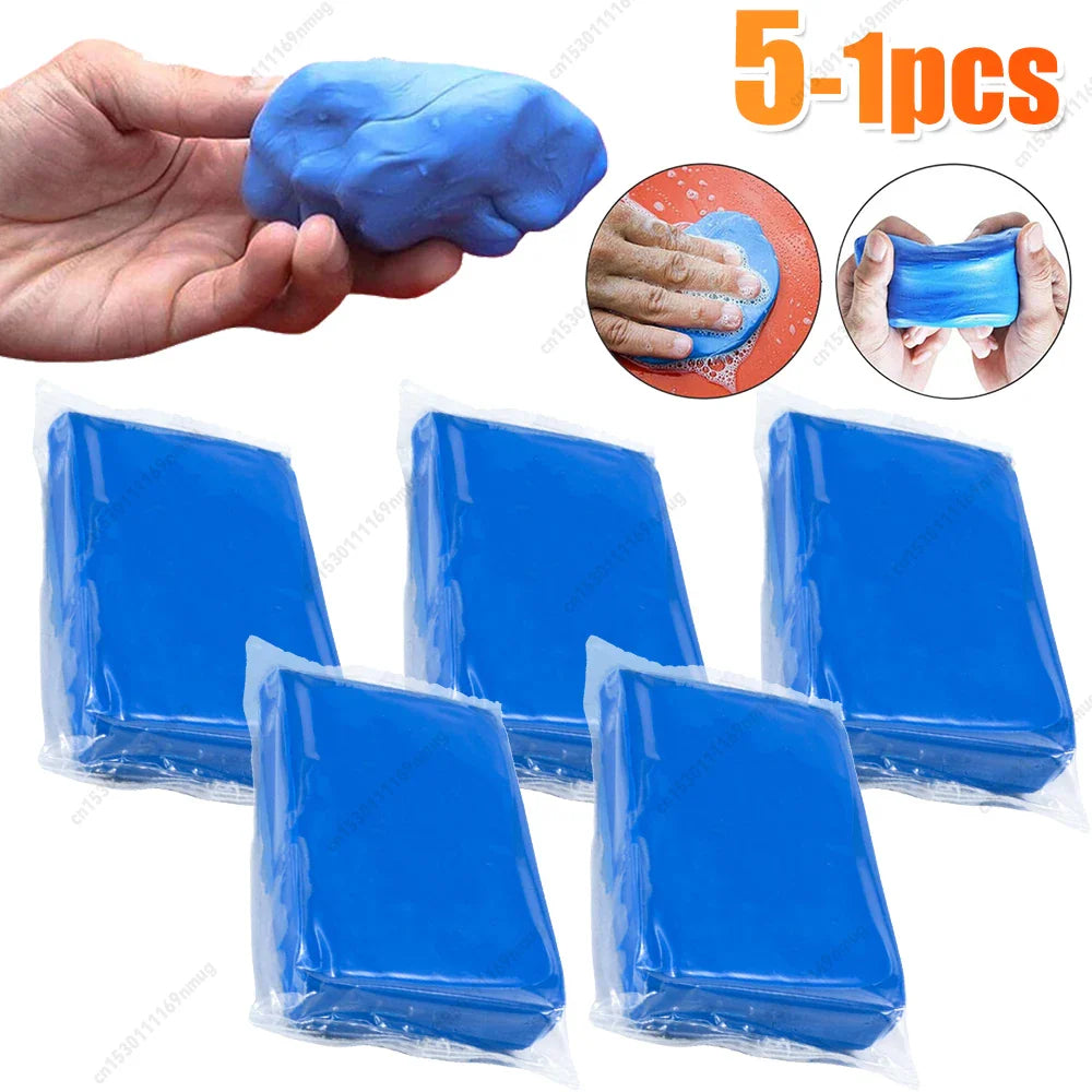 Car Cleaning Clay Bar – 1/2/3/5PCS Auto Detailing Mud for Washing, Waxing, Polishing & Paint Treatment